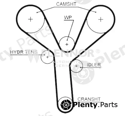 Flennor 4559V — Timing Belt