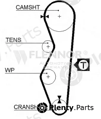 Flennor 4013 — Timing Belt