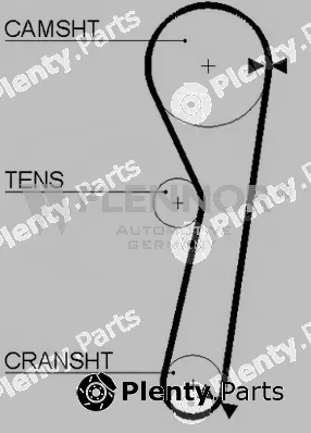 Flennor 4980 — Timing Belt