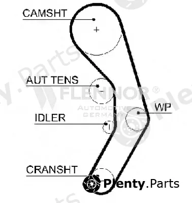 Flennor 4590V — Timing Belt