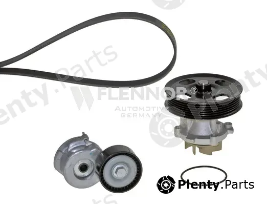 Flennor FP16PK1183 — Water Pump + V-Ribbed Belt Kit