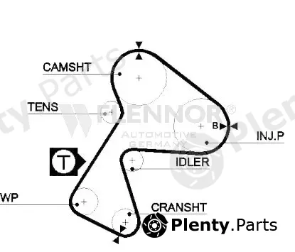 Flennor 4373V — Timing Belt