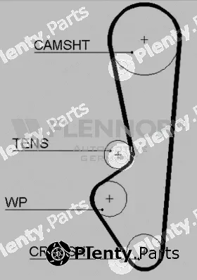 Flennor 4983V — Timing Belt