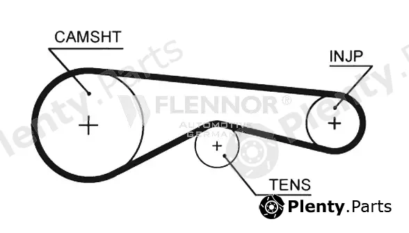 Flennor 4514V — Timing Belt