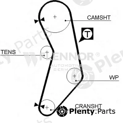 Flennor 4300V — Timing Belt