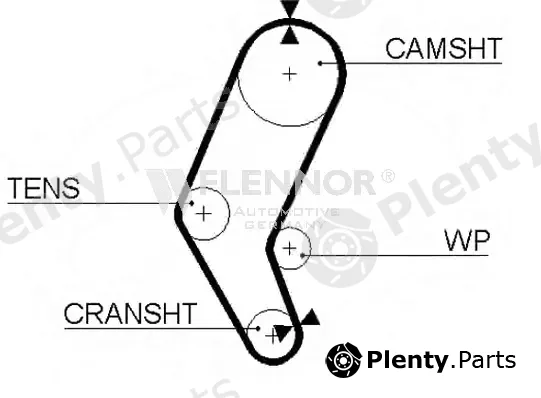 Flennor 4390 — Timing Belt