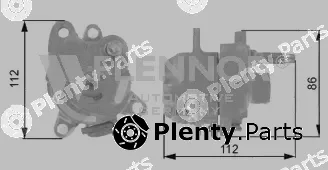 Flennor FS27911 — Tensioner Pulley, V-ribbed belt