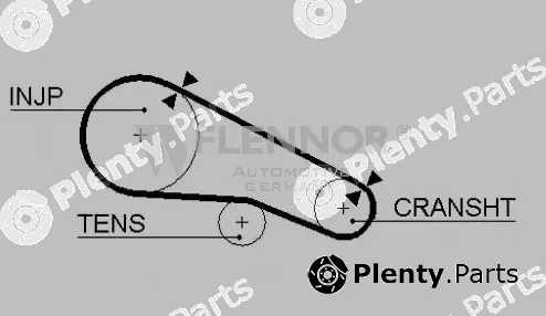 Flennor 4088 — Timing Belt