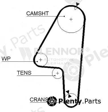 Flennor 4190 — Timing Belt