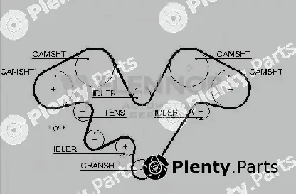 Flennor 4591V — Timing Belt