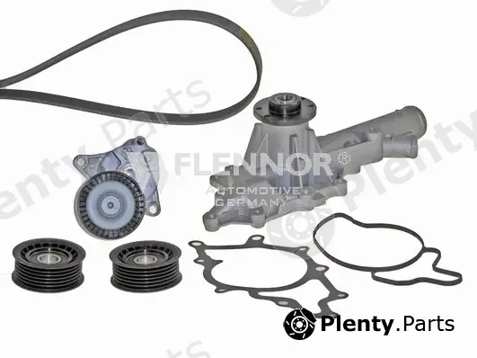 Flennor FP16PK2260-2 — Water Pump + V-Ribbed Belt Kit