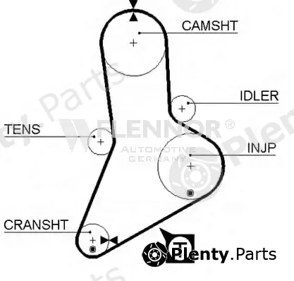 Flennor 4002 — Timing Belt