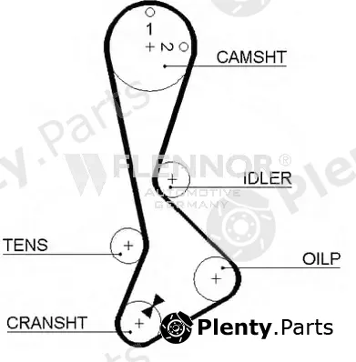 Flennor 4169V — Timing Belt