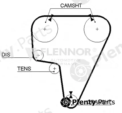 Flennor 4014 — Timing Belt