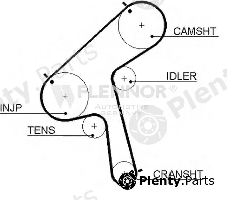 Flennor 4369V — Timing Belt
