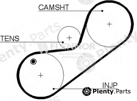 Flennor 4435V — Timing Belt