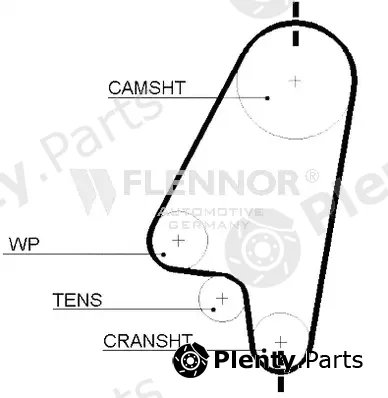 Flennor 4209V — Timing Belt