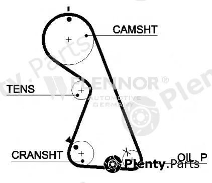Flennor 4370V — Timing Belt