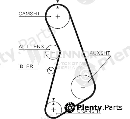 Flennor 4314V — Timing Belt