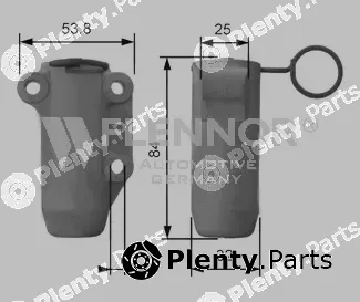 Flennor FD99021 — Vibration Damper, timing belt