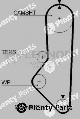 Flennor 4506V — Timing Belt