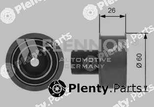 Flennor FU71491 — Deflection/Guide Pulley, timing belt