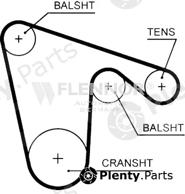 Flennor 4508V — Timing Belt