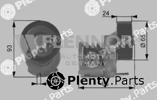 Flennor FA20936 — Tensioner Pulley, V-ribbed belt