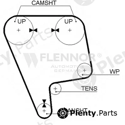 Flennor 4069V — Timing Belt