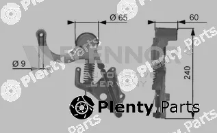 Flennor FA99391 — Tensioner Pulley, V-ribbed belt