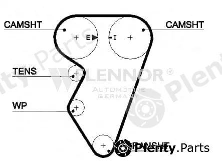 Flennor 4305V — Timing Belt