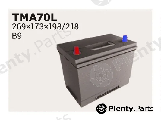 Ipsa TMA70L — Starter Battery MAGIC ASIA