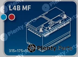 Ipsa TM82P — Starter Battery MAGIC +30%