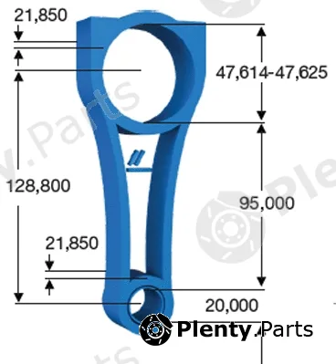 Ipsa CO008400 — Connecting Rod