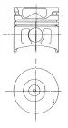 Ipsa PI003700 — Piston