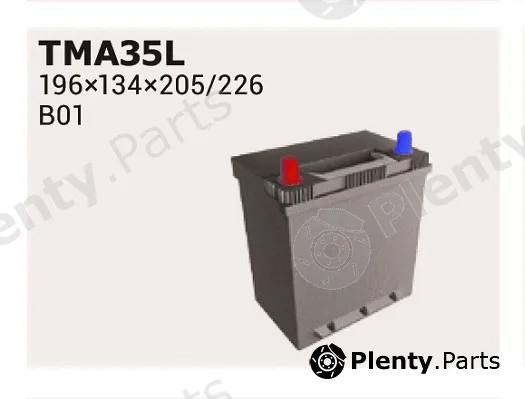 Ipsa TMA35L — Starter Battery MAGIC ASIA