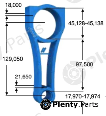 Ipsa CO008900 — Connecting Rod