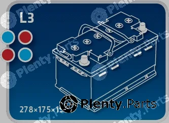 Ipsa TME65 — Starter Battery EcoDry AGM