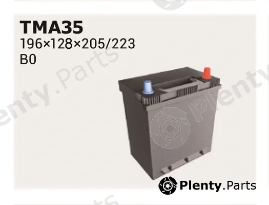 Ipsa TMA35 — Starter Battery MAGIC ASIA