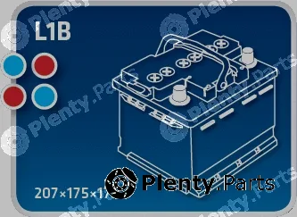 Ipsa TM50P — Starter Battery MAGIC +30%