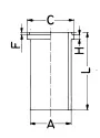 Ipsa PL000200 — Cylinder Sleeve