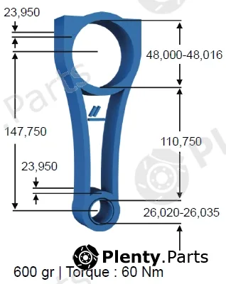 Ipsa CO009500 — Connecting Rod
