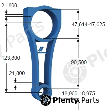 Ipsa CO009000 — Connecting Rod