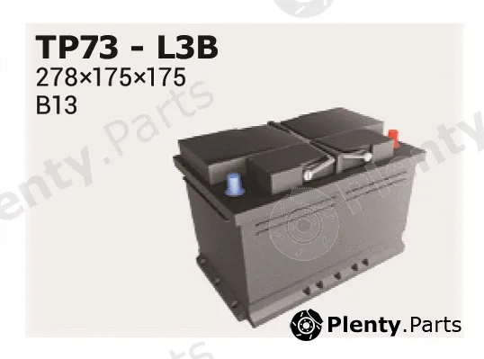 Ipsa TP73 — Starter Battery Polar