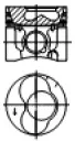 Ipsa PI001000 — Piston