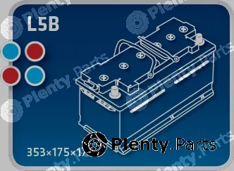 Ipsa TM95P — Starter Battery MAGIC +30%