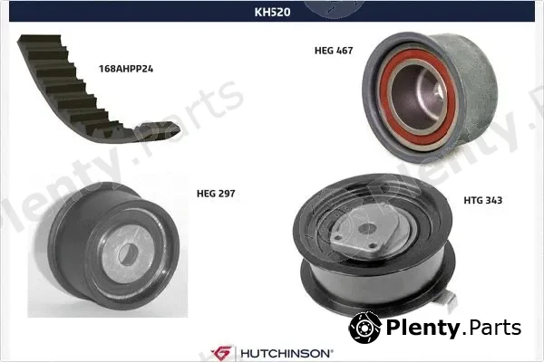 Hutchinson KH520 — Timing Belt Kit