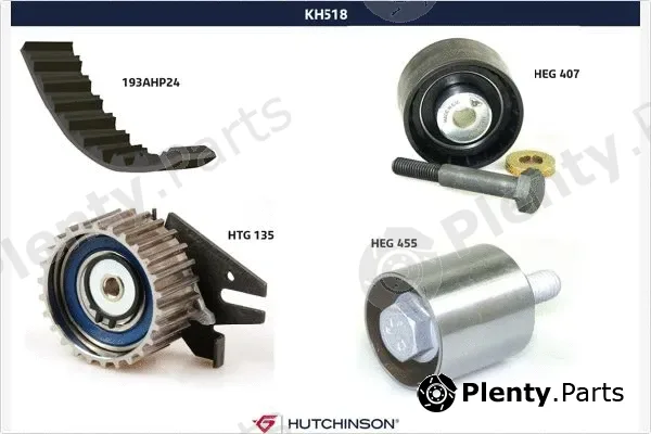 Hutchinson KH518 — Timing Belt Kit