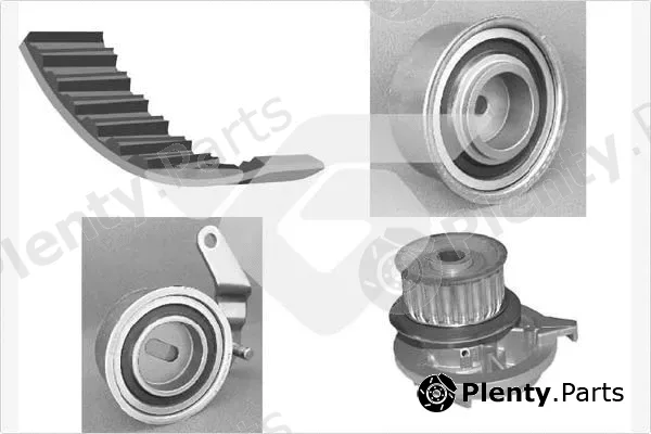 Hutchinson KH112WP10 — Water Pump & Timing Belt Kit