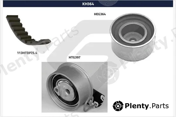 Hutchinson KH364 — Timing Belt Kit